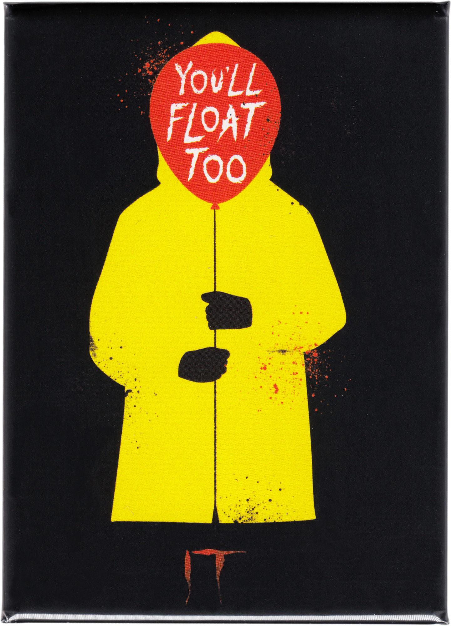 Stephen King's It! "You'll Float Too" Balloon Kid - Magnet