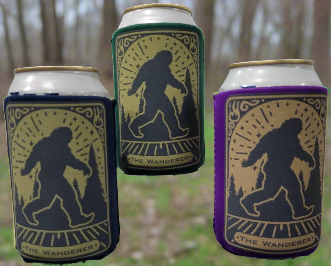 The Wanderer - Tarot Card Collapsible Can Holder