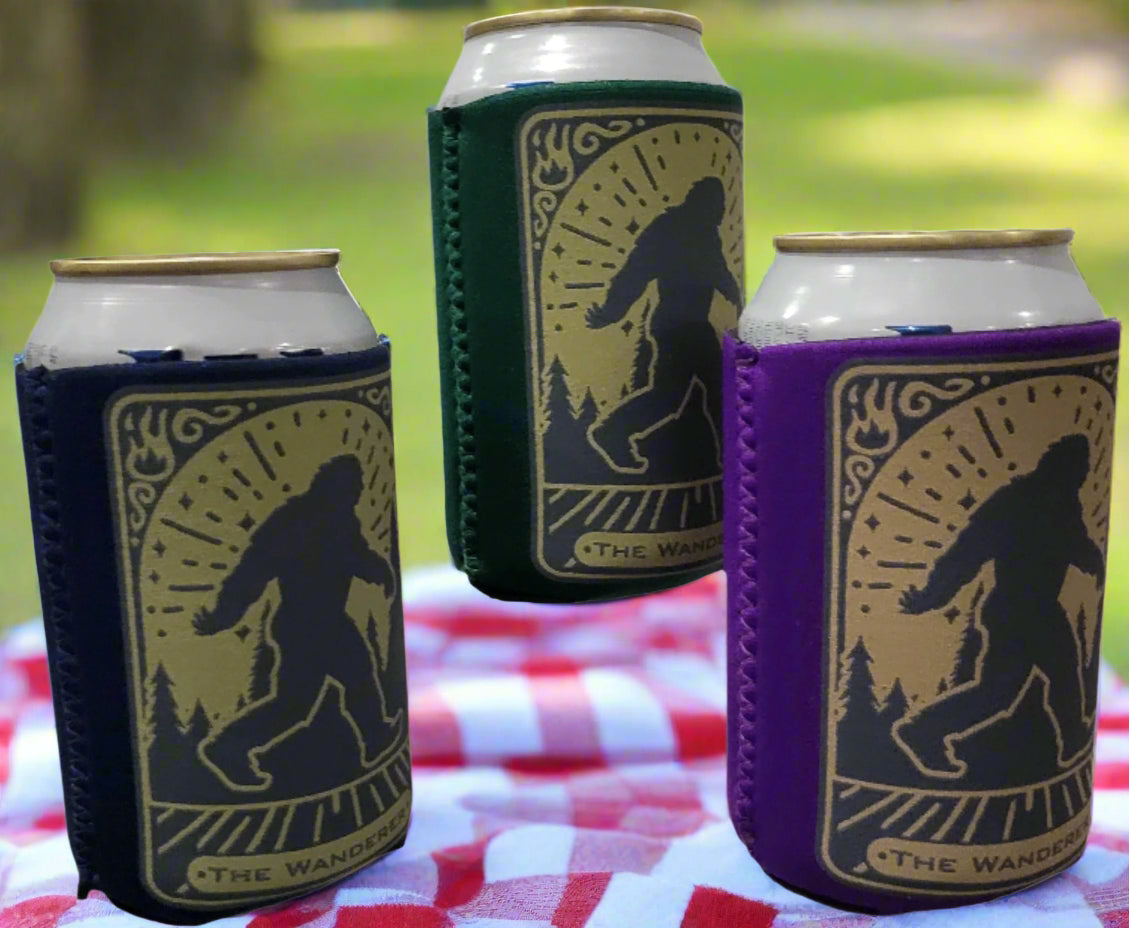 The Wanderer - Tarot Card Collapsible Can Holder