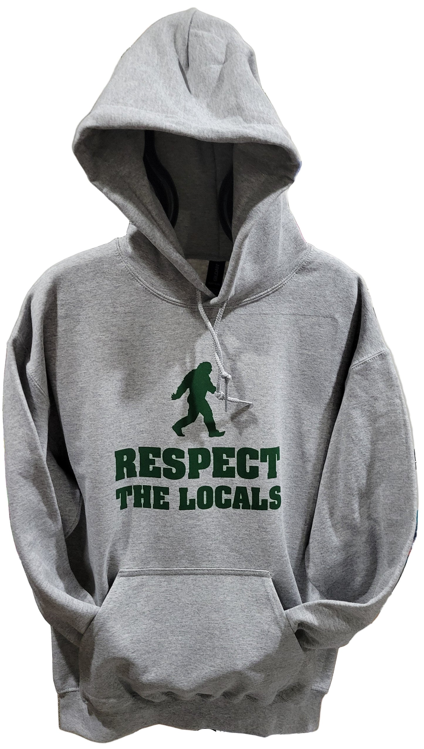 Respect the Locals Big Foot Hoodie