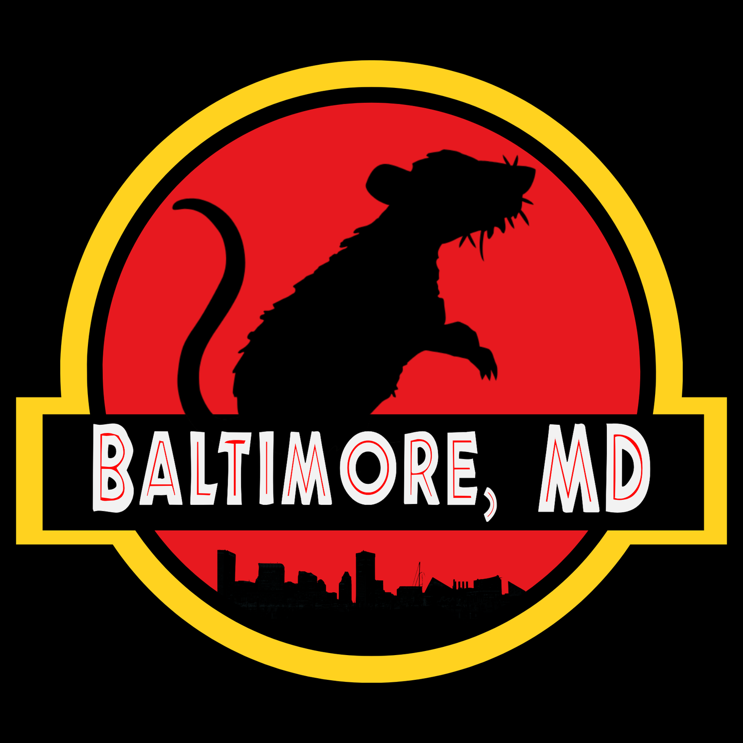 Jurassic Baltimore T-Shirt