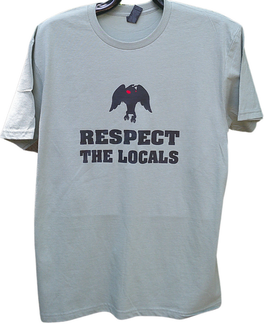 Respect The Locals Mothman T-Shirt