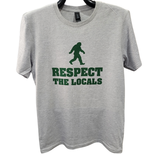 Respect the Locals Big Foot T-Shirt