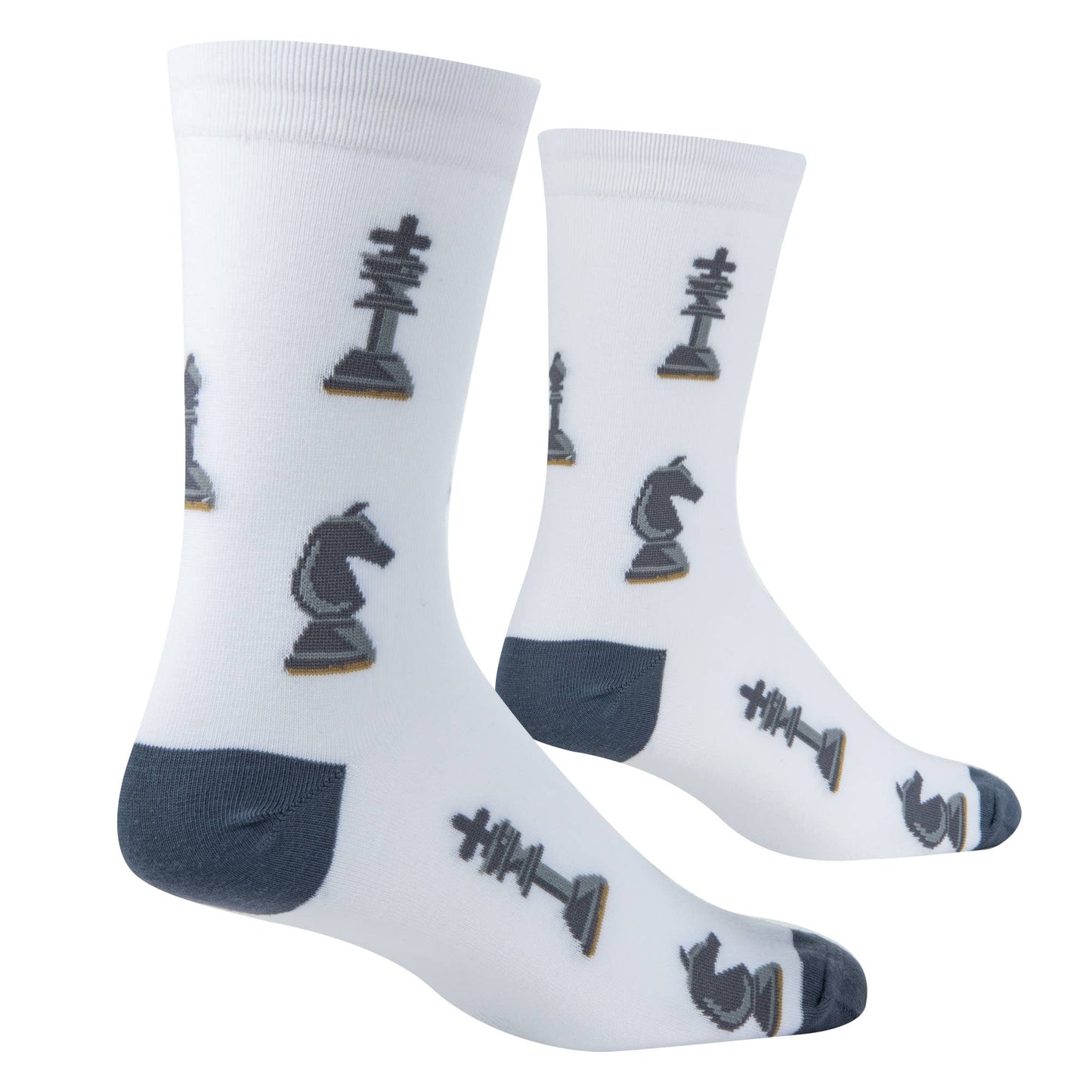 Crazy Socks - Mens Crew - Check Mate