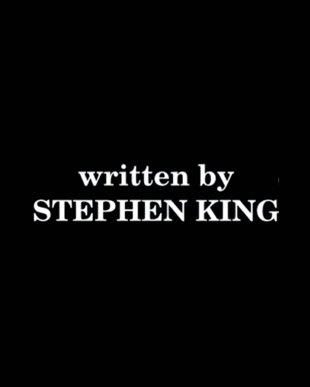 WRITTEN BY STEPHEN KING - Hoodie