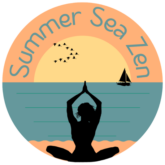 Summer Sea Zen - Sticker