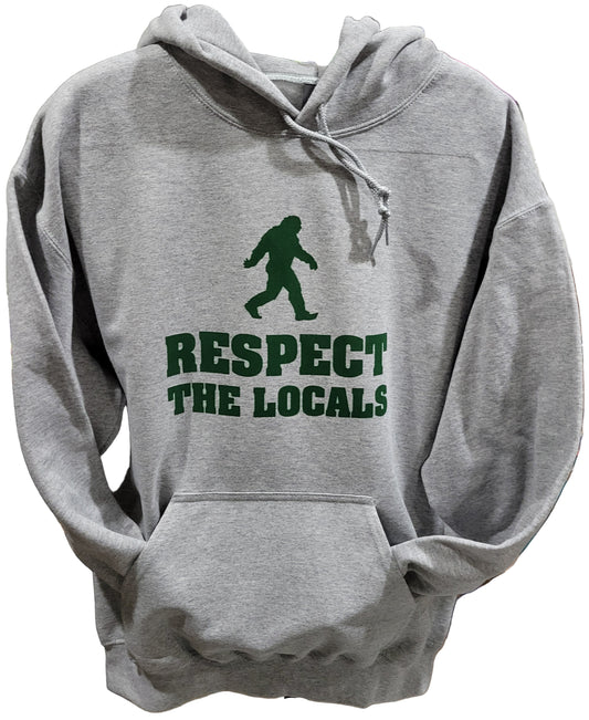 Respect the Locals Big Foot Hoodie