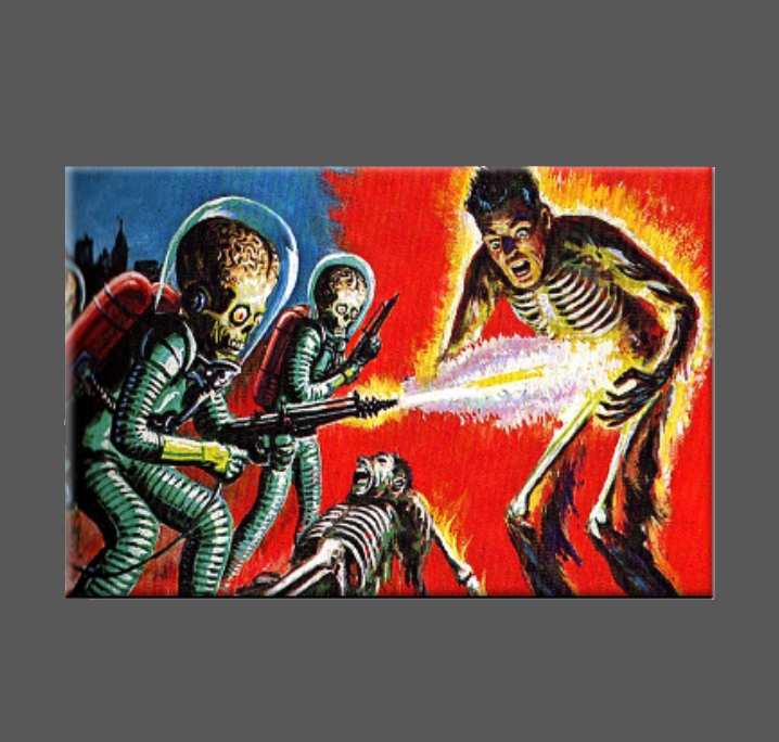 MARS ATTACKS Magnet