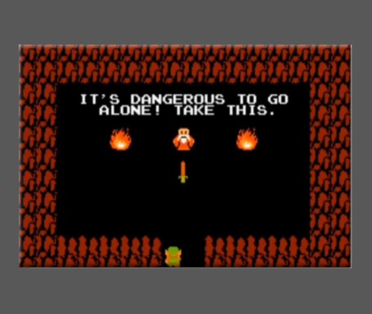 Legend of Zelda Take This - magnet