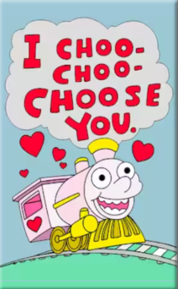 I Choo Choo Choose You Simpsons - Magnet