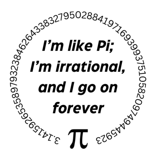 Like Pi - Sticker