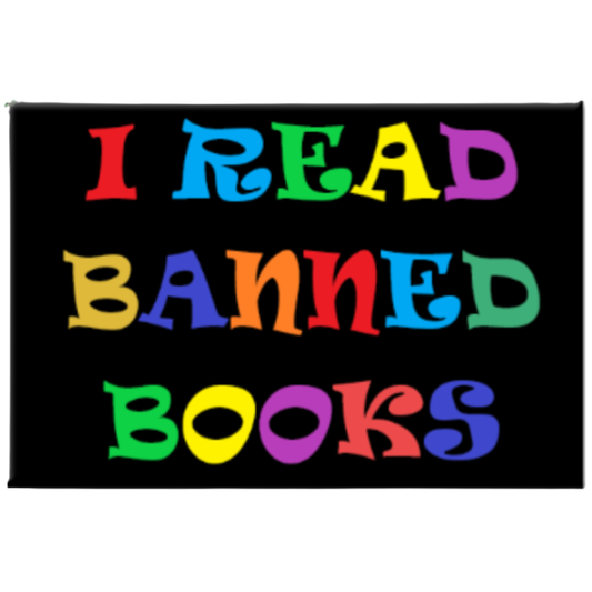 I READ BANNED BOOKS, Magnet