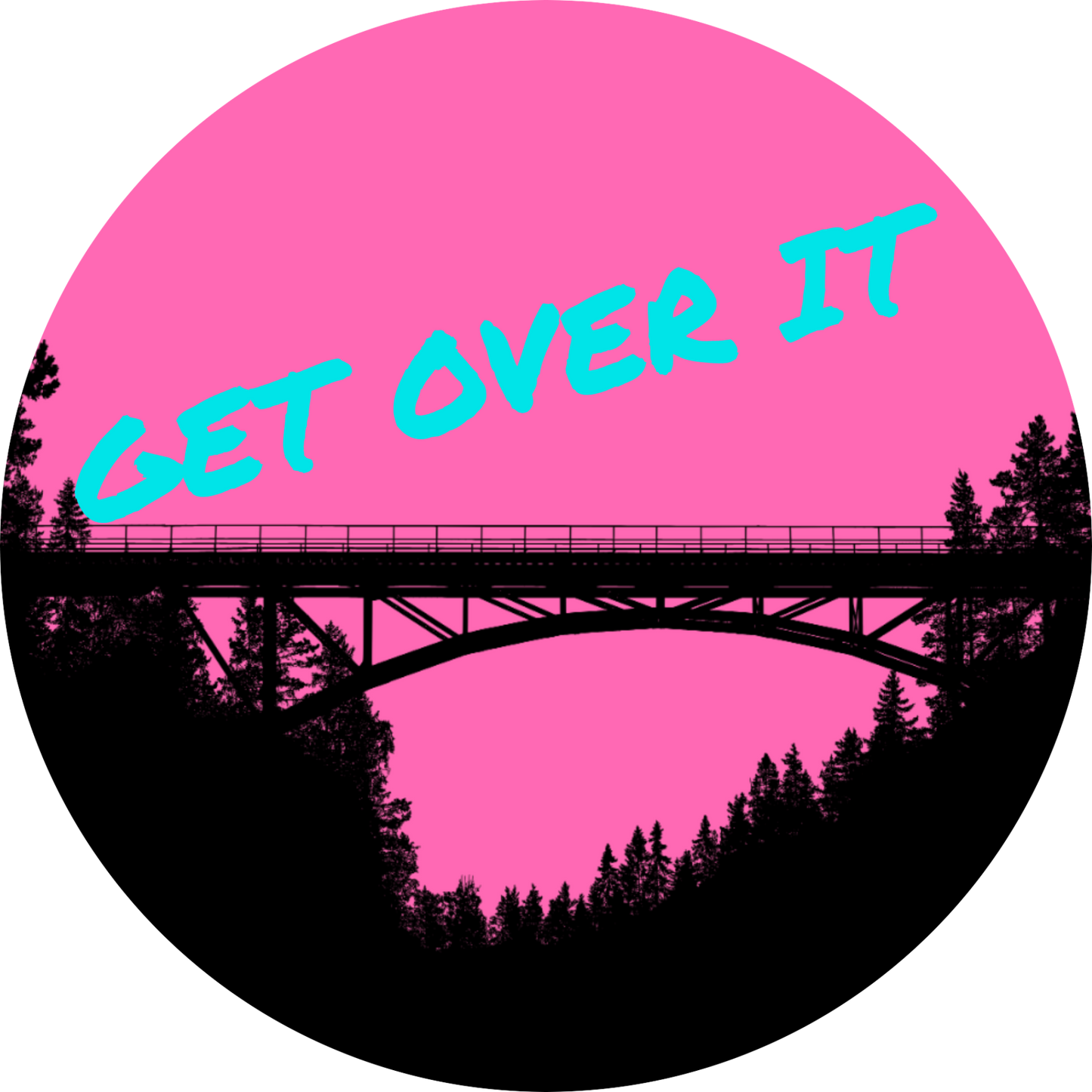 Get Over It - Sticker